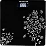 RYLAN Electronic Thick Tempered Glass LCD Display Digital Personal Bathroom Health Body Weight Weighing Scales For Body Weight, Weight Scale Digital For Human Body, Weight Machine For Body Weight